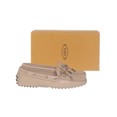 Boat shoes (Beige, Black) from Tod's