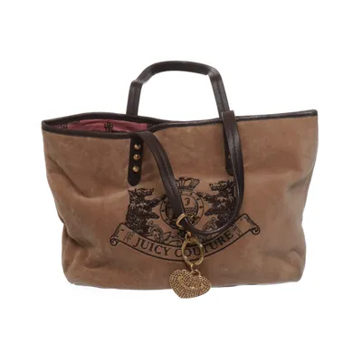 Handväska (Brun) från Juicy Couture Bomull, Polyester