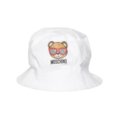 Bucket hat (White) from Moschino Baby Cotton