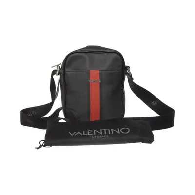 Sac à bandoulière (Noir, Rouge) de Mario Valentino Polyester, Polyuréthane