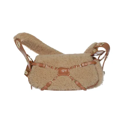 Umhängetasche (Braun, Beige) von Manc