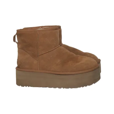Boots (Classic Ultra Mini) von UGG Leder, Wolle