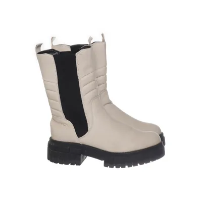 Chelsea boots (Beige, Svart) från Bugatti Skinnimitation