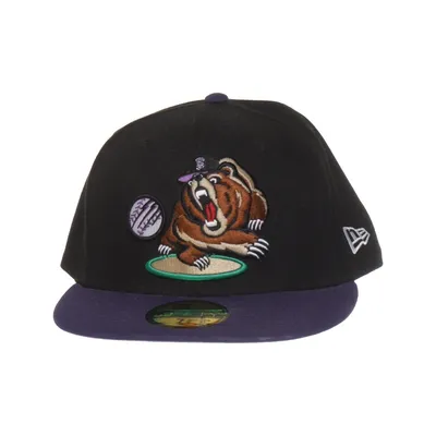 Baseball cap (Black, Purple) from New Era Polyester