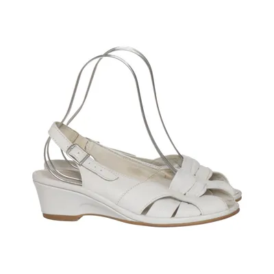 Wedges (White) from Rohde Leather
