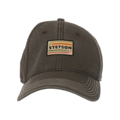 Trucker cap (Brun, Flerfarvet) fra Stetson Bomuld