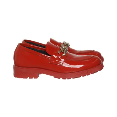 Loafers (Rood) van Love Moschino Leer