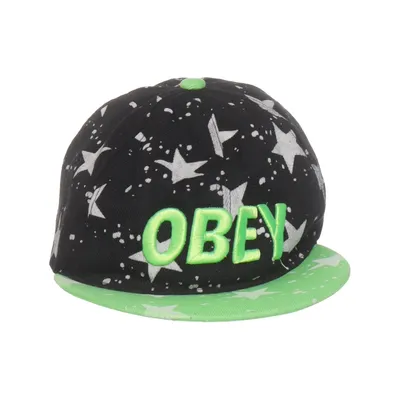Baseballkeps (Svart, Grön, Vit) från Obey Polyester