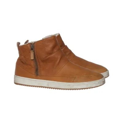 Bottines (Marron) de Hub Cuir, Laine