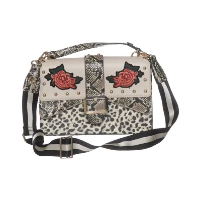 Shoulder-bag (Beige, Black, Multicolored) from Liu Jo