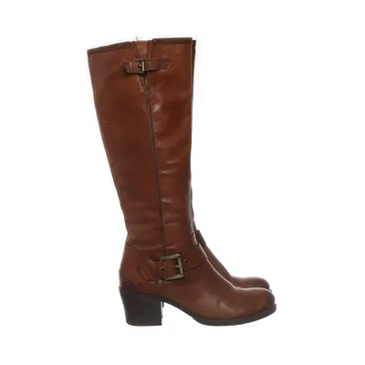 Bottes (Marron) de Dasia Cuir