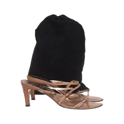 Sandales à talons hauts (Beige) de Pedro García Cuir