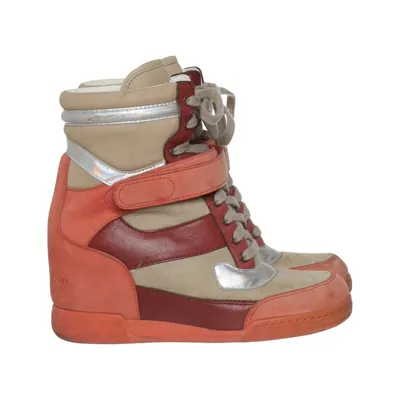 Heeled boots (Beige, Multicolored) from Marc by Marc Jacobs