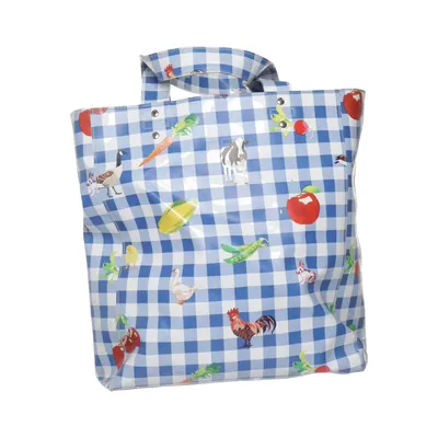 Handväska (Blå, Vit, Flerfärgad) från Daniel Silfen