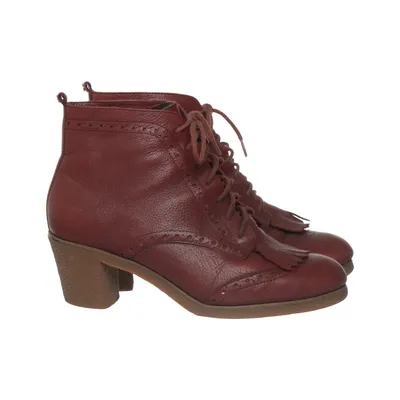 Heeled boots (Red) from Flip Flop Leather