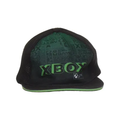 Trucker cap (Black, Green) from Xbox Cotton, Polyester