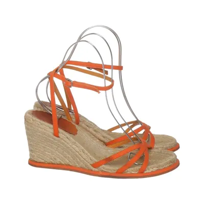Kilehælssko (Orange, Beige) fra Strenesse