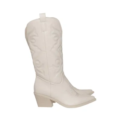 Cowboystøvler (Beige) fra Marquiiz