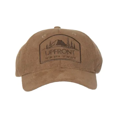 Honkbalpet (Bruin) van Upfront Gerecycled polyester
