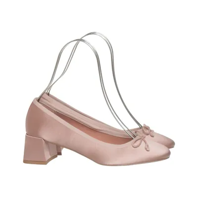 Ballet flats (Pink) from ASOS Design Leather