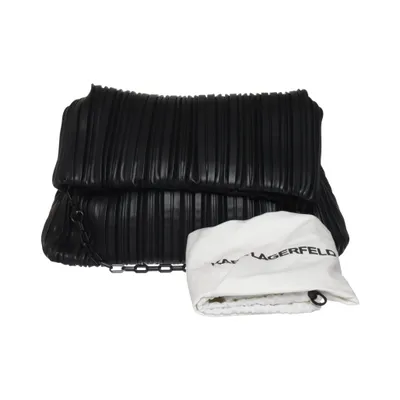 Shoulder-bag (Black) from Karl Lagerfeld Polyurethane, Recycled polyester