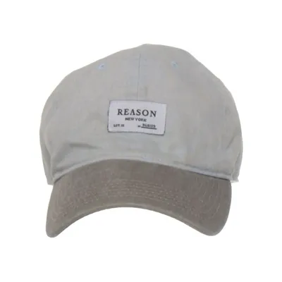 Baseballkeps (Grå, Brun) från Reason Bomull