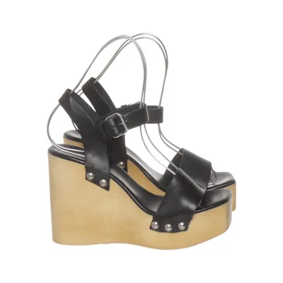 Wedges (Black, Beige) from Jonak Leather
