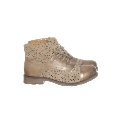 Laced boots (Beige) from Brako