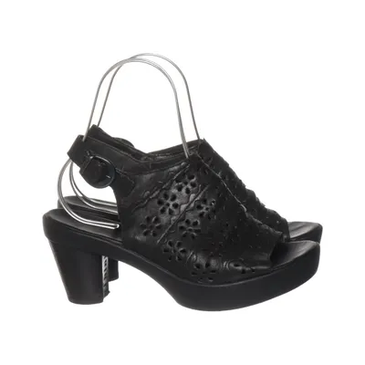 Sandales à talons hauts (Noir) de Think! Cuir