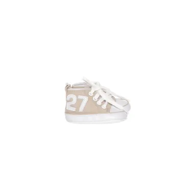 Baby slofjes (Beige, Wit)