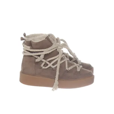 Snørestøvler (Brun) fra NLY Shoes Imiteret ruskind