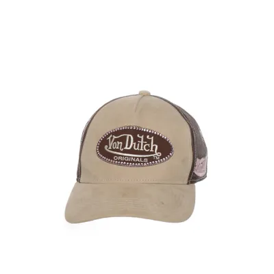 Truckerkeps (Beige, Brun) från Von Dutch Polyester