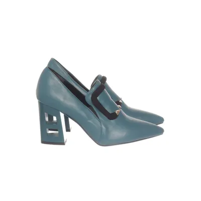 High heels (Petrol green) from Spagna