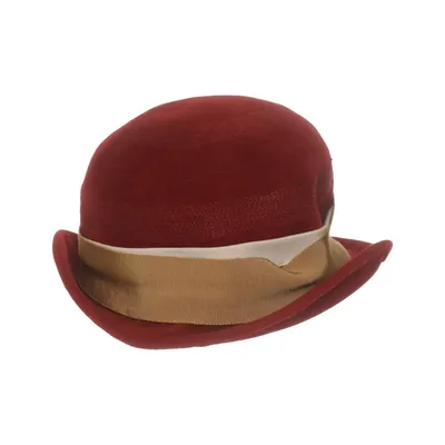 Bolhoed (Rood, Beige)