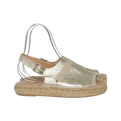 Sandales (Or) de Kanna Cuir