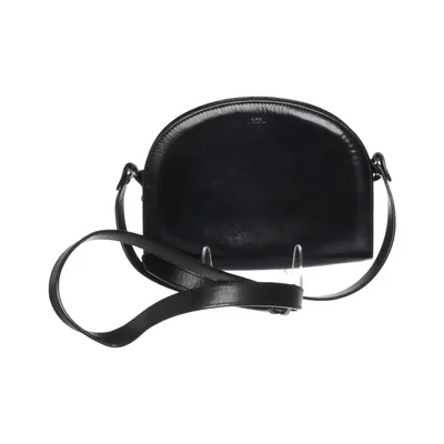 Axelremsväska (Half Moon Bag) från A.P.C. Bomull, Skinn