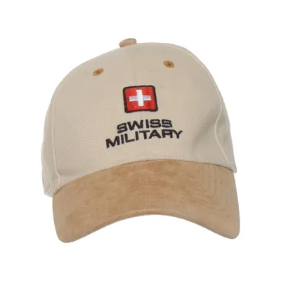 Baseball cap (Beige, Brown) from Swiss Military