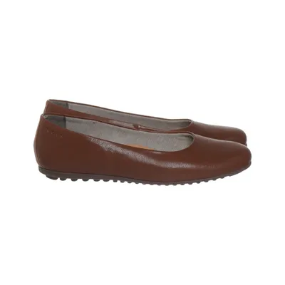 Ballet flats (Brown) from Ten Points Leather