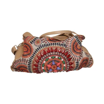 Sac à bandoulière (Beige, Multicolore) de Lookat