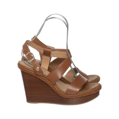 Sleehakken (Bruin) van Tommy Hilfiger Leer