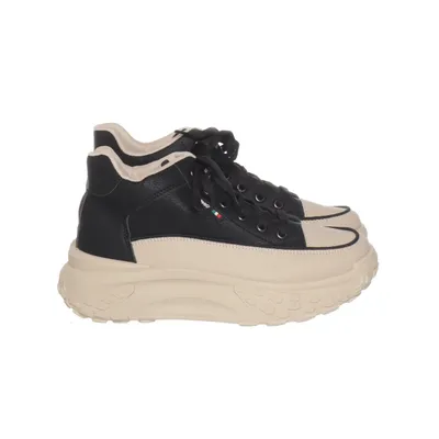 Sneakers (Beige, Zwart) van Fashion