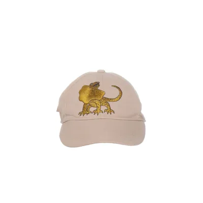 Honkbalpet (Beige) van Mini Rodini Gerecycled polyester