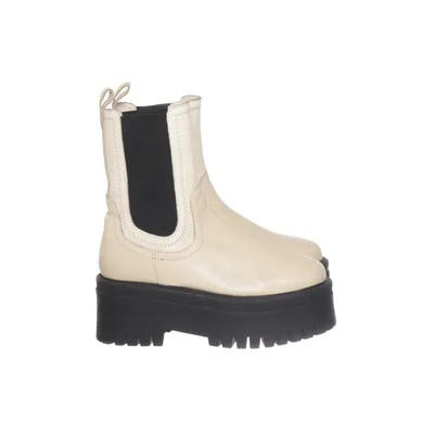 Chelsea boots (Beige, Black) from ASRA
