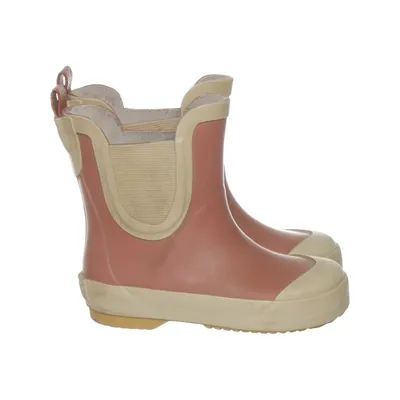 Låga gummistövlar (Brun, Beige)