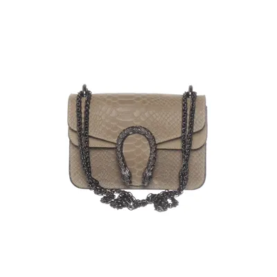 Shoulder-bag (Beige) from Borse in Pelle Leather
