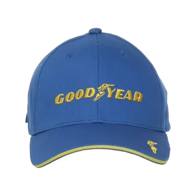 Baseball-Mütze (Blau, Gelb) von Goodyear Baumwolle