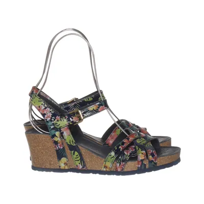 Chaussure compensées (Vera Tropical) de Panama Jack Cuir