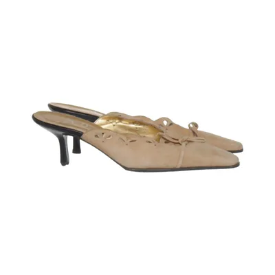 Mules (Beige) de ABS by Allen Schwartz Cuir