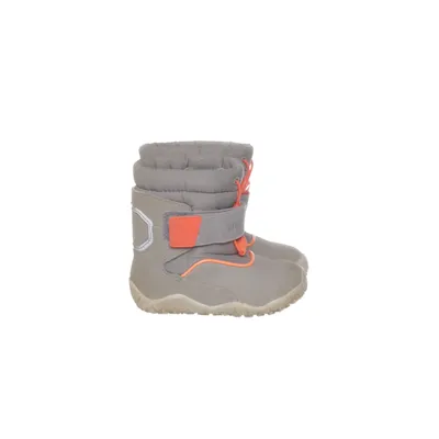 Baby booties (Gray, Orange) from Vivobarefoot