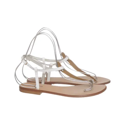 Sandaler (Hvid, Guld, Beige) fra Studio Pollini Læder